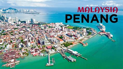 Pemandangan Pulau Penang!, Vibrant Depiction of Coastal Life and Majestic Landscapes!